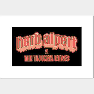 Herb Alpert Tribute - Tijuana Brass Minimalist Apparel Posters and Art